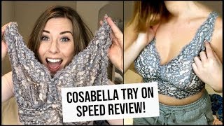 Cosabella DD Bralettes Try On Review amp Haul  xameliax Curvy Haul [upl. by Eidac]