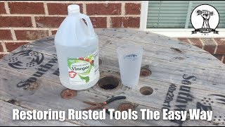 Easiest Way to Remove Rust from Tools [upl. by Aiken]