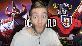 THESE TWO ARE INCREDIBLE Reacting to quotPower Rangers vs Voltron Death Battlequot [upl. by Helfand390]