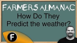 Did You Know  The Farmers Almanac [upl. by Llerroj]