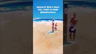 Magaluf beach walk Full video up now [upl. by Adiaros]