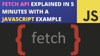 Fetch API  JavaScript Example with Authorization Headers [upl. by Lauren457]