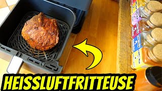 REZEPT Schweinebraten im AIRFRYER noch einfacher gehts nicht [upl. by Ausoj]