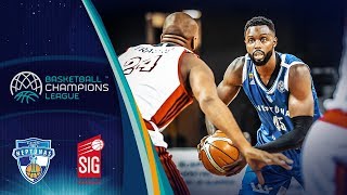 Neptunas Klaipeda v SIG Strasbourg  Full Game  Basketball Champions League 201819 [upl. by Constantia]