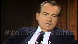 Frank Gannons interview with Richard Nixon February 9 1983 part 2 [upl. by Anikat517]