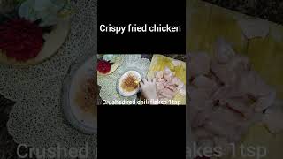 Crispy fried boneless chicken like a pro shortfeed friedchicken foodies [upl. by Otter]