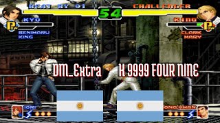 FT5 kof2000 DMExtra AR vs K 9999 FOUR NINE AR King of Fighters 2000 Fightcade Apr 23 [upl. by Russel234]