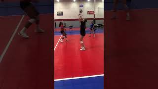 Setting Drills For Volleyball Players How You Improve Setting Skills Four Players Two Ball [upl. by Wade]