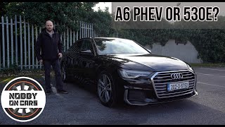 Audi A6 review  Is the A6 PHEV a better option than a 530e [upl. by Sebastien356]