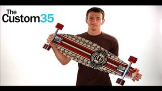 The Custom 35 Longboard by Original Skateboards [upl. by Berky128]