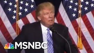 President Donald Trump Remarks May Undo His Racist Policies  Rachel Maddow  MSNBC [upl. by Nottarts]