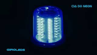 Giroled giroflex 64 leds azul [upl. by Aneral31]