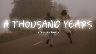 A Thousand Years  Christina Perri  Lyrics  Vietsub [upl. by Bohner665]