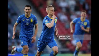 Oleksandr Zinchenko Goal Sweden vs Ukraine 01 [upl. by Rocray]