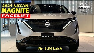 Nissan Magnite Facelift 2024 india launch 5 Lakh ki 4 star Car  Magnite 2024 new model magnite new [upl. by Nay]