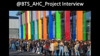 Interview with BTSAHCProject about BTS and Their Work to Help Young People BTStwt [upl. by Cassondra]