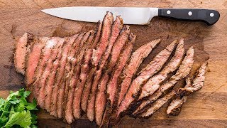 Marinated and Grilled Flank Steak [upl. by Ginzburg601]