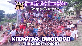 THE CHARITY EVENT  Kitaotao Bukidnon [upl. by Vikki]