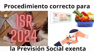 Cómo determinar correctamente la previsión social exenta [upl. by Straus]