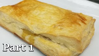 How To Make Haitian Puff Pastry Patties from SCRATCHChicken Puff Pastry Patties PART 1 [upl. by Eenahs]