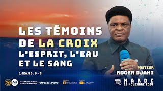 quotLes Témoins de La Croix L Esprit L Eau et Le Sangquot  Pasteur Roger DJAKI [upl. by Noimad]