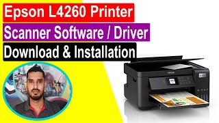 Epson L4260 Printer Scanner Software  Driver Download amp Installation ll മലയാളം [upl. by Nee]