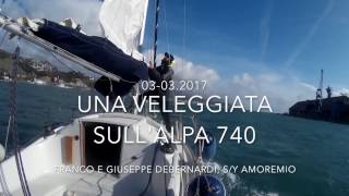 una veleggiata su Amoremio Alpa 740 [upl. by Yvonne299]