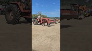 ALLIS CHALMERS ONE NINETY TRACTOR W LOADER [upl. by Ameehs25]