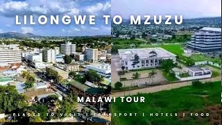 Malawi Cities Tour  Lilongwe to Mzuzu  The way from Lilongwe city to Mzuzu City 2024 [upl. by Erodroeht]