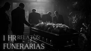 1 hr 8 HISTORIAS de TERROR en FUNERARIAS Recopilación Vol I  II [upl. by Janus]