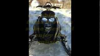 2006 Skidoo renegade 600 HO Jumping and Carving [upl. by Rabkin]