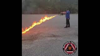 Exothermic Flamethrower flamethrower fire exothermic [upl. by Casanova]