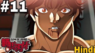 Baki hanma season 2 episode 11 Explained In Hindi  baki Hanma son of ogre Season 2 episode 11 [upl. by Odraccir]