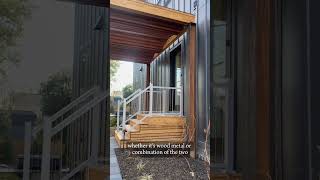 Breezeway to Garage w Wood amp Metal shorts [upl. by Holzman]