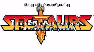 Sectaurs Opening Lyric Video [upl. by Ahsinat393]