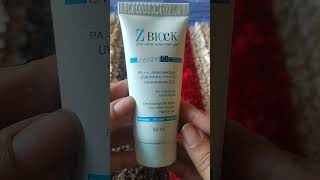 Light Weight Gel Sunscreen  Zinc Oxide Sunscreen Gel shortshindiskincaresunscreenbeauty [upl. by Avihs102]