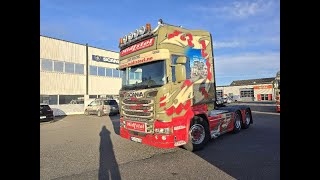 2016 Scania R580 6x4 Euro 6 Nylig EUgodkjent [upl. by Okoy]