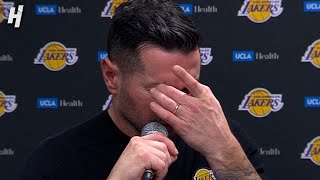 JJ Redick talks the Lakers defensive Struggles amp Loss vs Hawks Full Postgame Interview [upl. by Dorsey998]