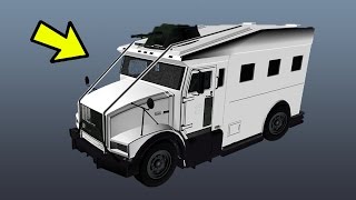 NEW WEAPONIZED VEHICLE quotTURRETED STOCKADEquot IN GTA 5 ONLINE GUNRUNNING UPDATE GTA 5 MILITARY DLC [upl. by Ayiotal]