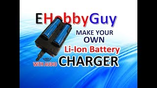 MAKE YOUR OWN LIION BATTERY CHARGER  EASY BUILD [upl. by Einaffit635]