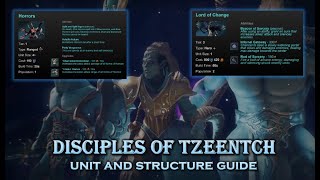 Disciples of Tzeentch Unit and Structure Guide Age of Sigmar Realms of Ruin [upl. by Ariat]