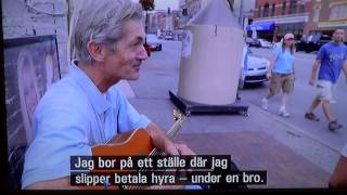 Doug Seegers is playing on street in Nashville TN [upl. by Enutrof]