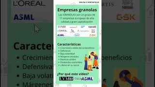 Empresas granolas invertirenbolsa bolsadevalores inversionenbolsa finanzas accionesbolsa [upl. by Kcirdla]