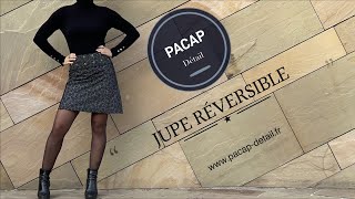 Tuto  comment porter votre Jupe Portefeuille Réversible FEMME  MARQUE PACAP basée en France [upl. by Inek]