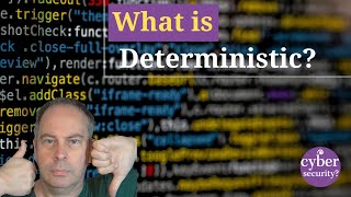 What is deterministic [upl. by Aneerbas]