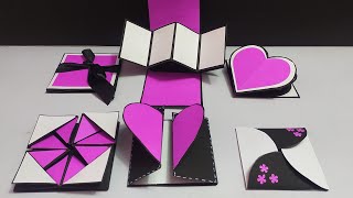 how to make cards for scrapbook  cards tutorial for scrapbook  scrapbook cards [upl. by Luhey]