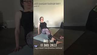 Day 161 Chloe Ting Transformation amp Weight Loss Challenge 2023 Motivation 💚 part 3 [upl. by Arrahs]