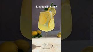 Limoncello Spritz Cocktail Recipe by The Ice Co [upl. by Gnahk]