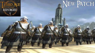 MORNEDHEL TOWER OF THE MORIQUENDI Siege Battle  Third Age Total War Reforged [upl. by Ogir]