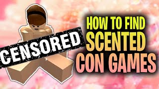 Best Roblox Scented Con Games to Play in 2021 [upl. by Enomis]